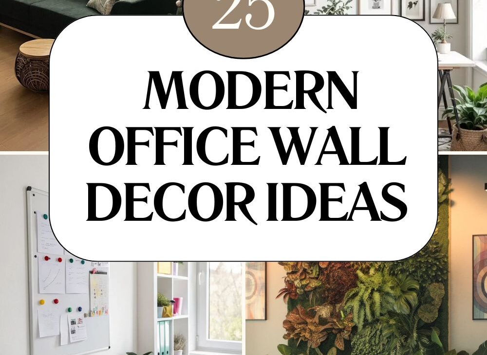 Office Wall Decor Idea