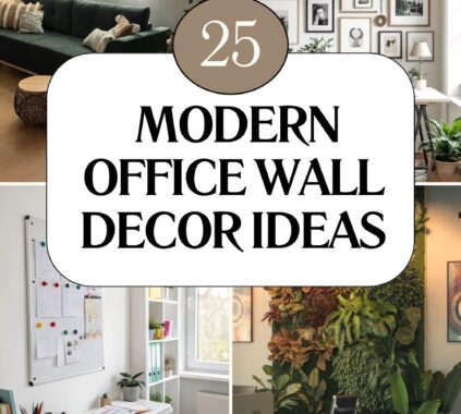 Office Wall Decor Idea