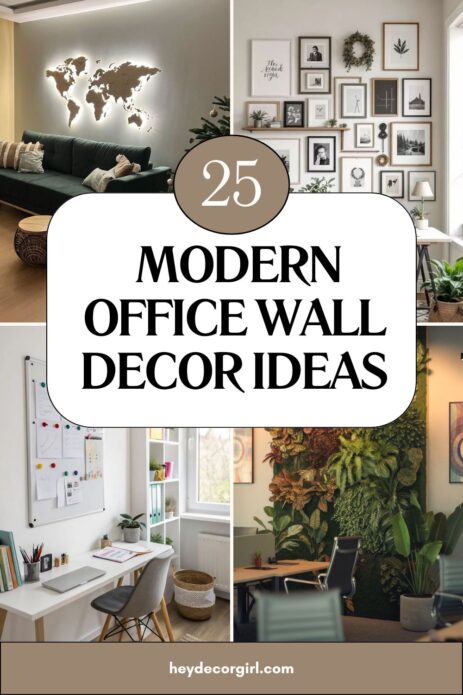 Office Wall Decor Idea
