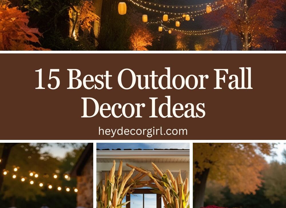 Outdoor Fall Decor​ Ideas