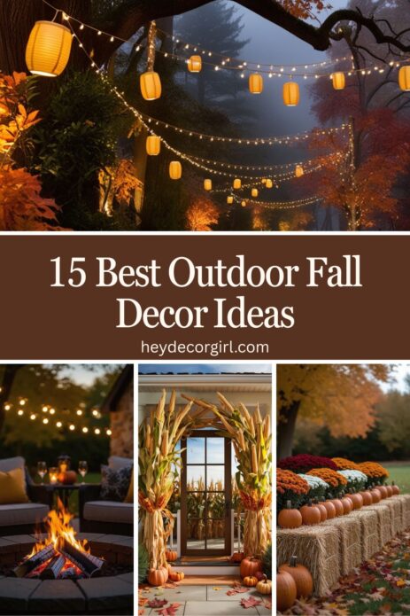 Outdoor Fall Decor​ Ideas
