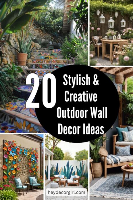 Outdoor Wall Decor Ideas
