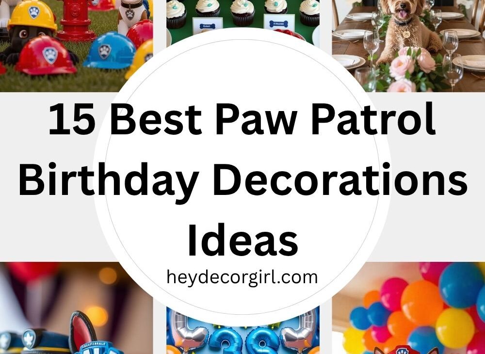 Paw Patrol Birthday Decorations Ideas