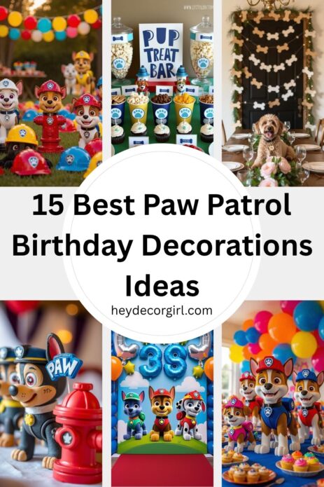 Paw Patrol Birthday Decorations Ideas