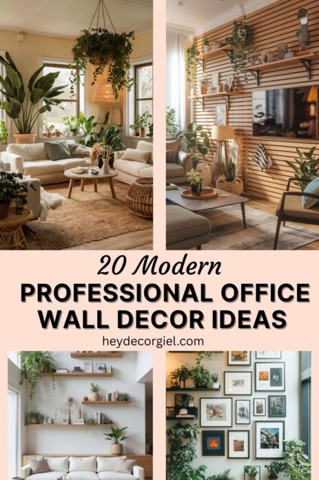 Professional Office Wall Decor Ideas