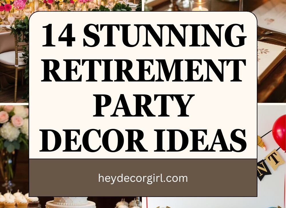 Retirement Party Decor Ideas