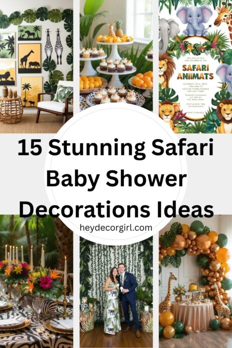 Safari Baby Shower Decorations​​​ Ideas