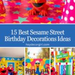 Sesame Street Birthday Decorations​ Ideas