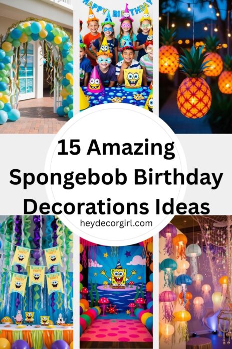 Spongebob Birthday Decorations​​ Ideas