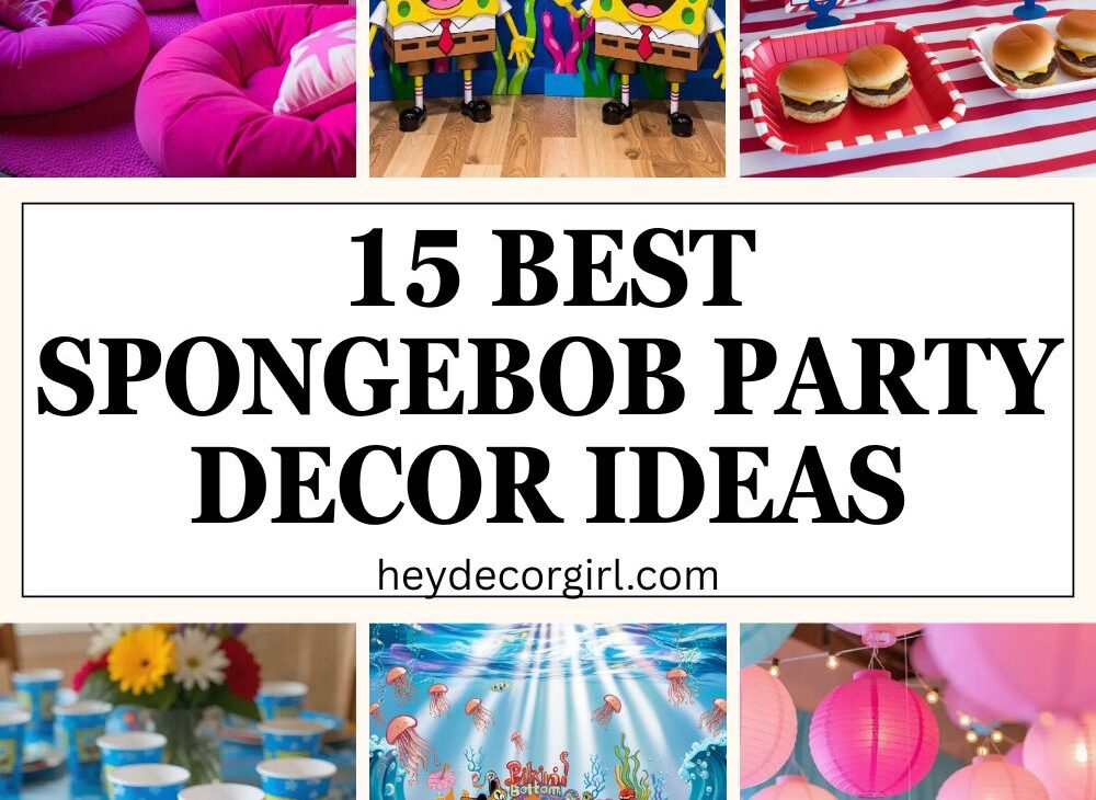 Spongebob Party Decor Ideas