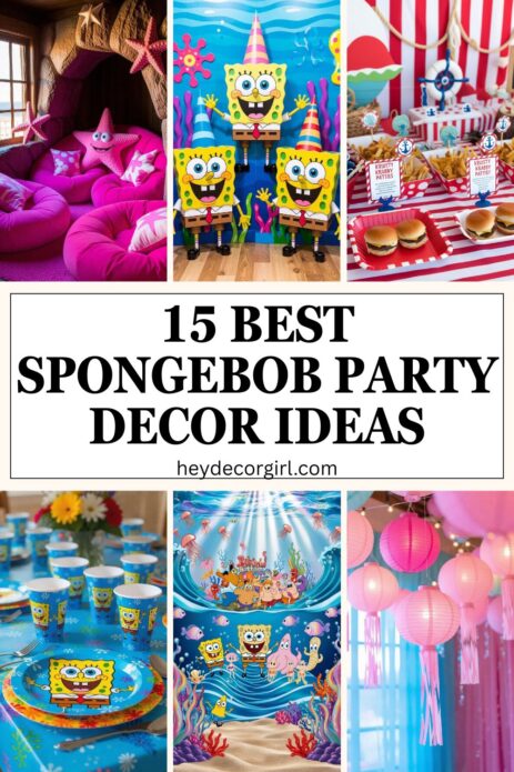 Spongebob Party Decor Ideas