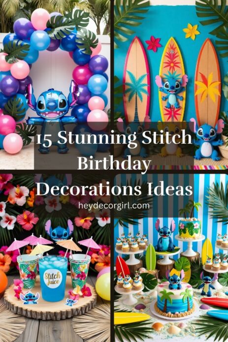 Stitch Birthday Decorations​​ Ideas