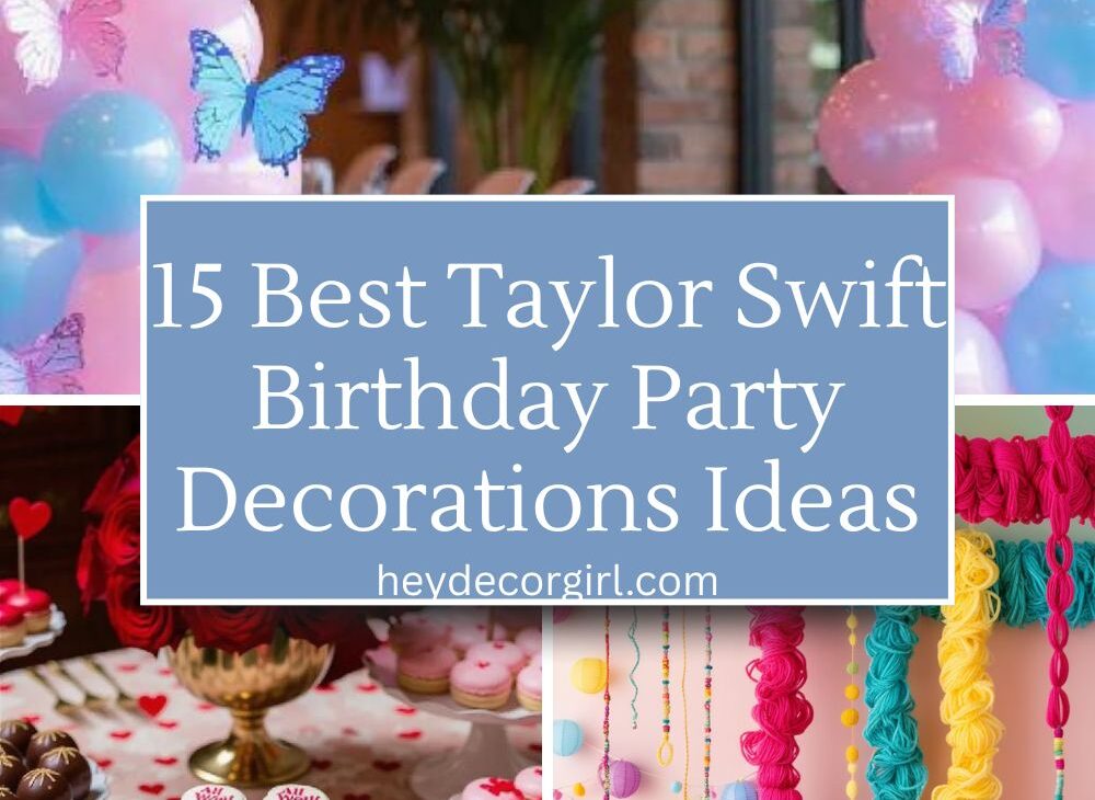 Taylor Swift Birthday Party Decorations Ideas