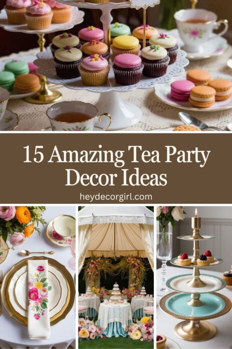 Tea Party Decor Ideas