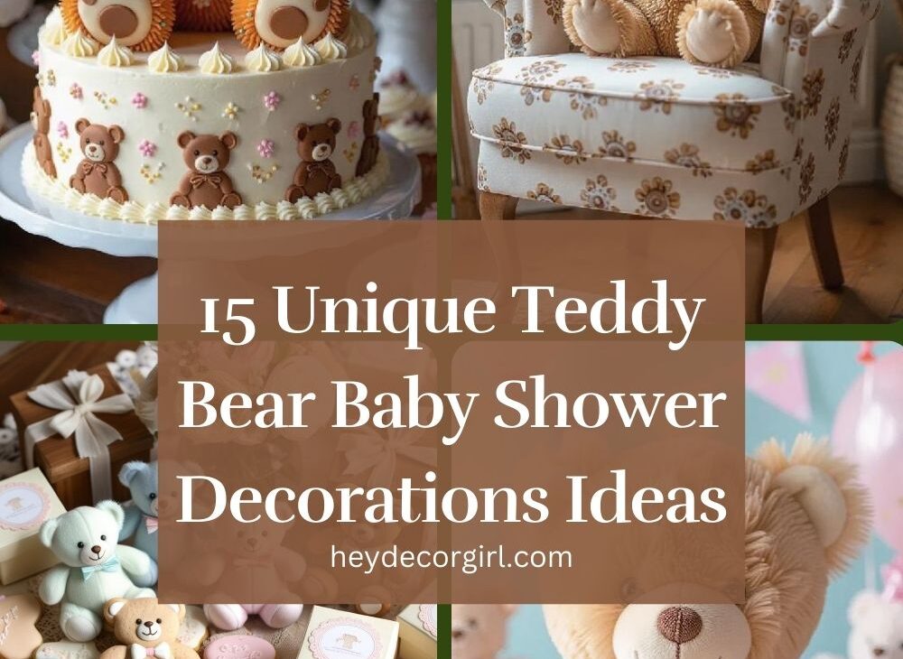 Teddy Bear Baby Shower Decorations Ideas