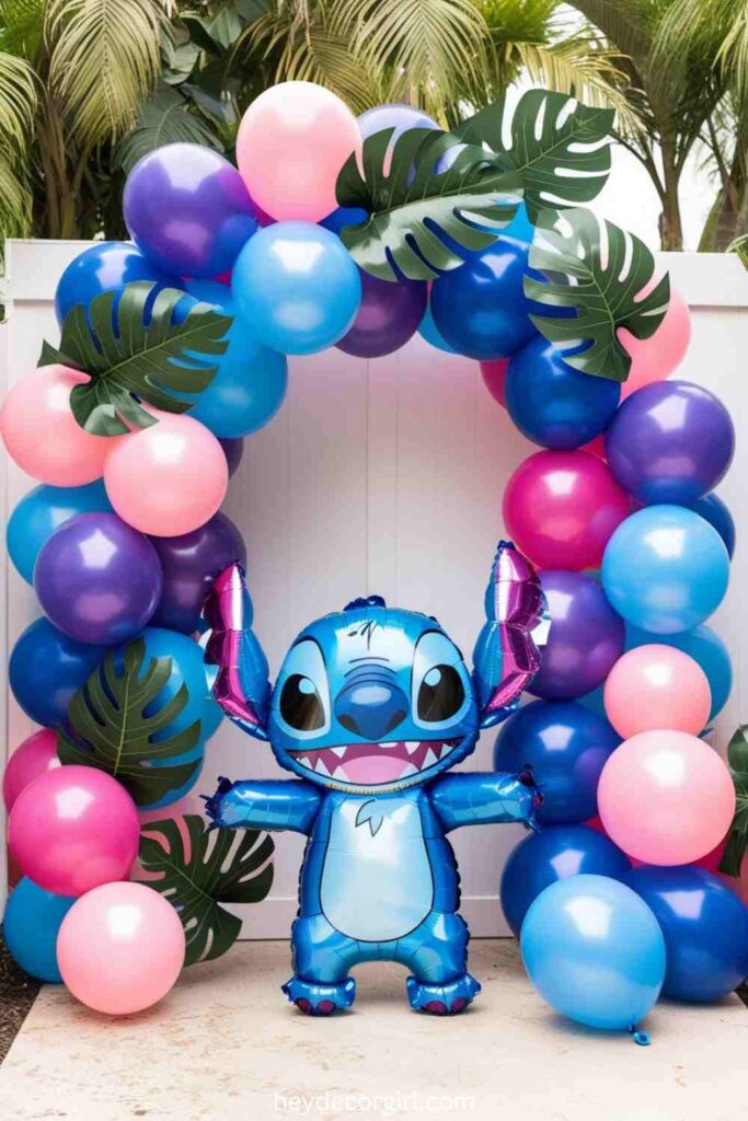 Stitch Inflatable Arch Stitch Birthday Decorations Ideas