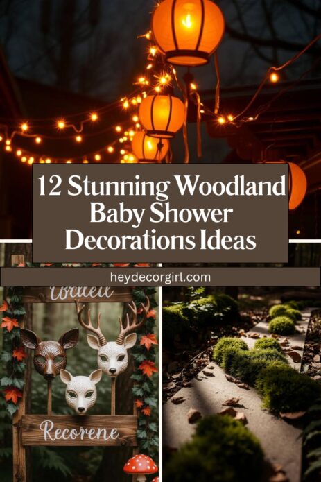 Woodland Baby Shower Decorations​ Ideas