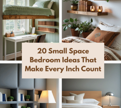 Small Space Bedroom Ideas