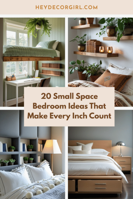 Small Space Bedroom Ideas