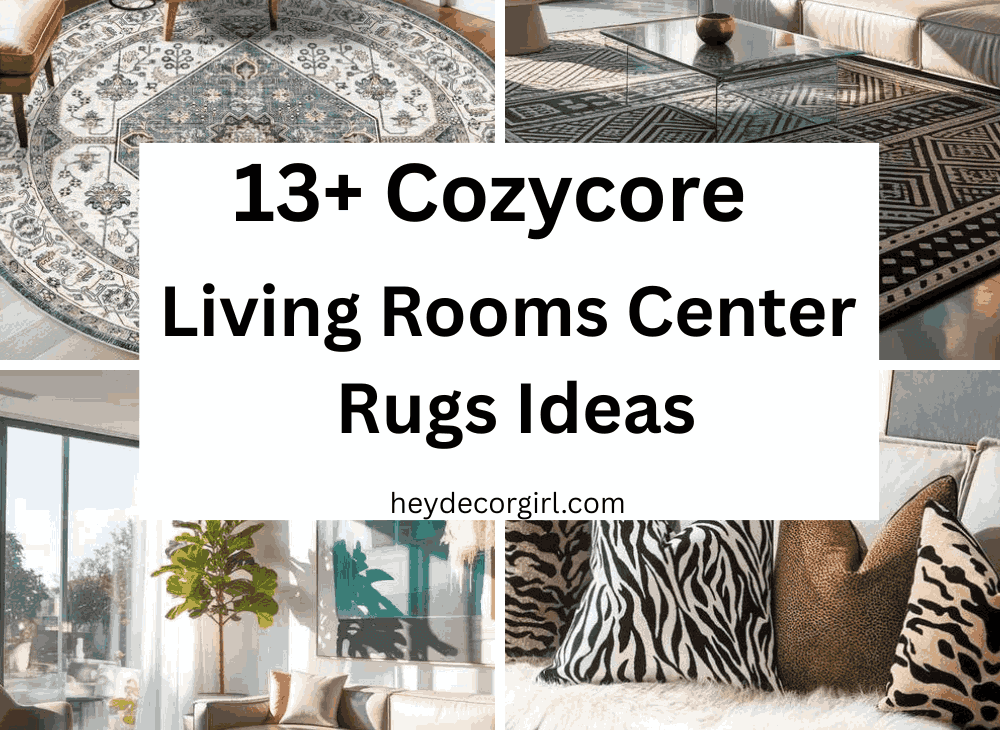 Living Rooms Center Rugs Ideas