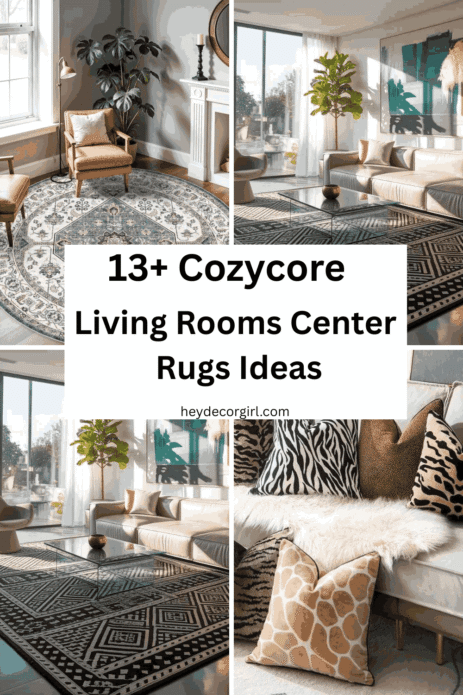 Living Rooms Center Rugs Ideas