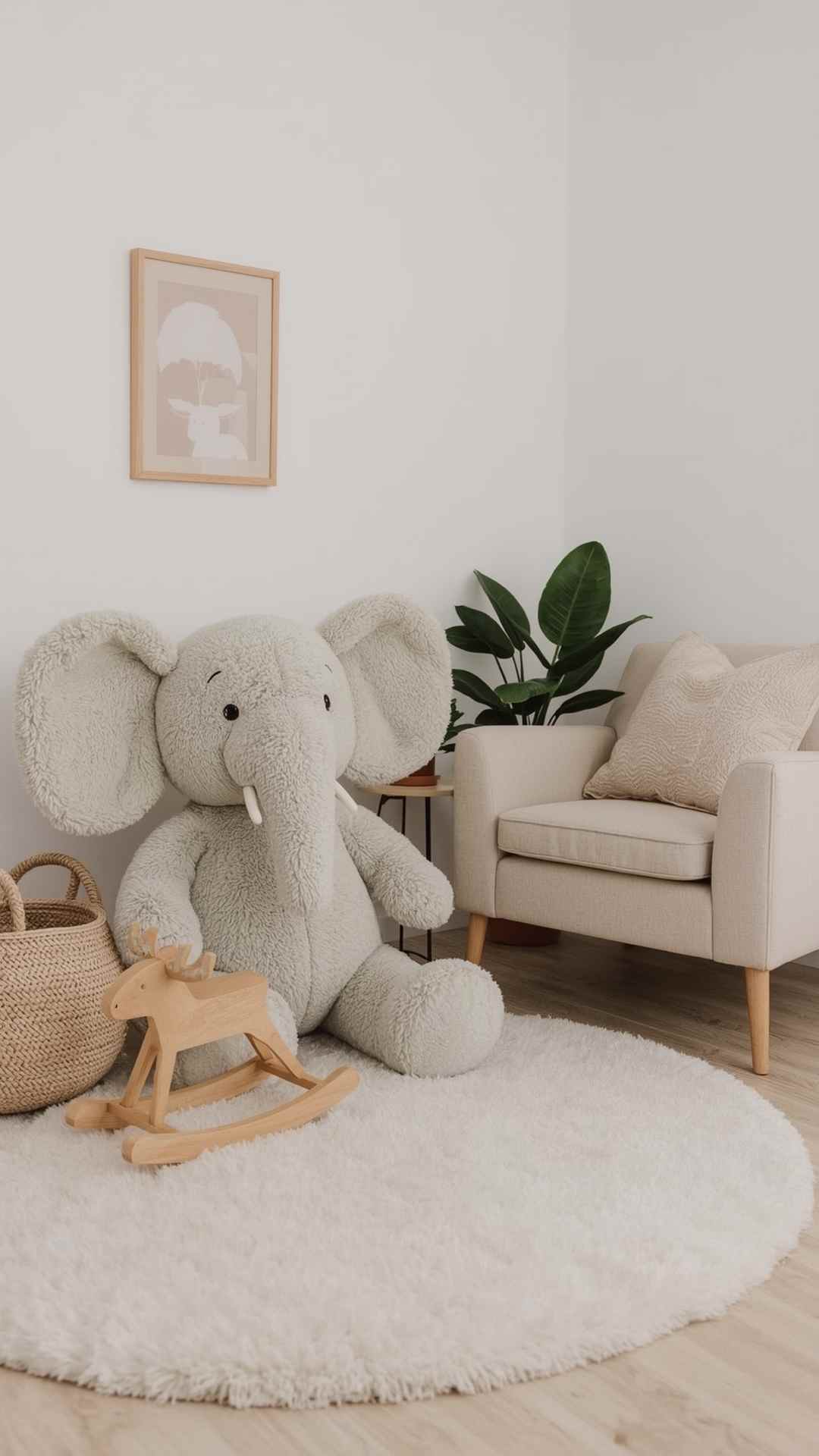 Animal Rocking Chair or Plush Toy