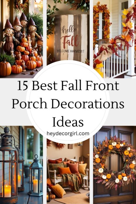 Fall Front Porch Decorations​ Ideas​