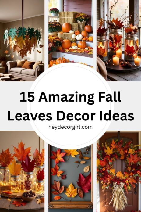 Fall Leaves Decor​ Ideas​