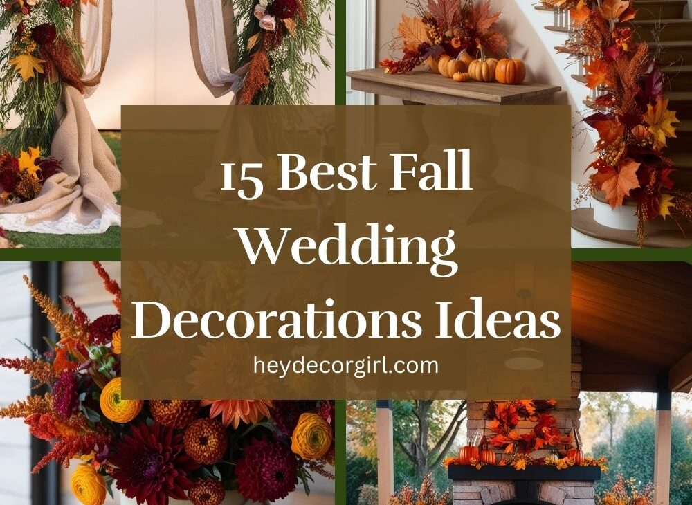 Fall Wedding Decorations​ Ideas​