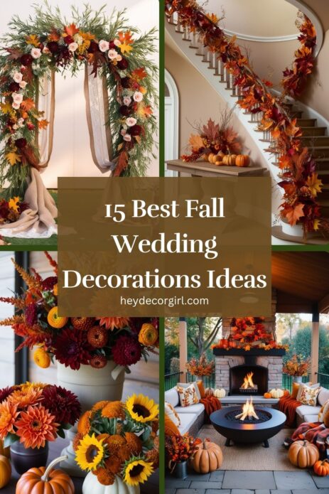 Fall Wedding Decorations​ Ideas​