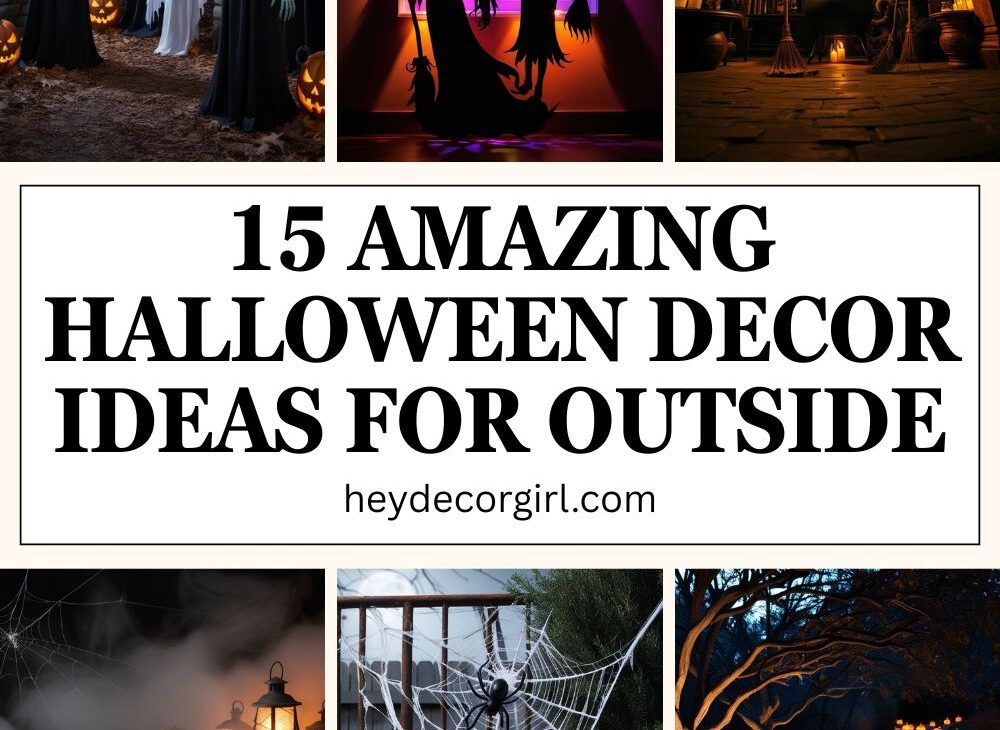 Halloween Decor​ Ideas For Outside