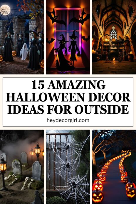 Halloween Decor​ Ideas For Outside