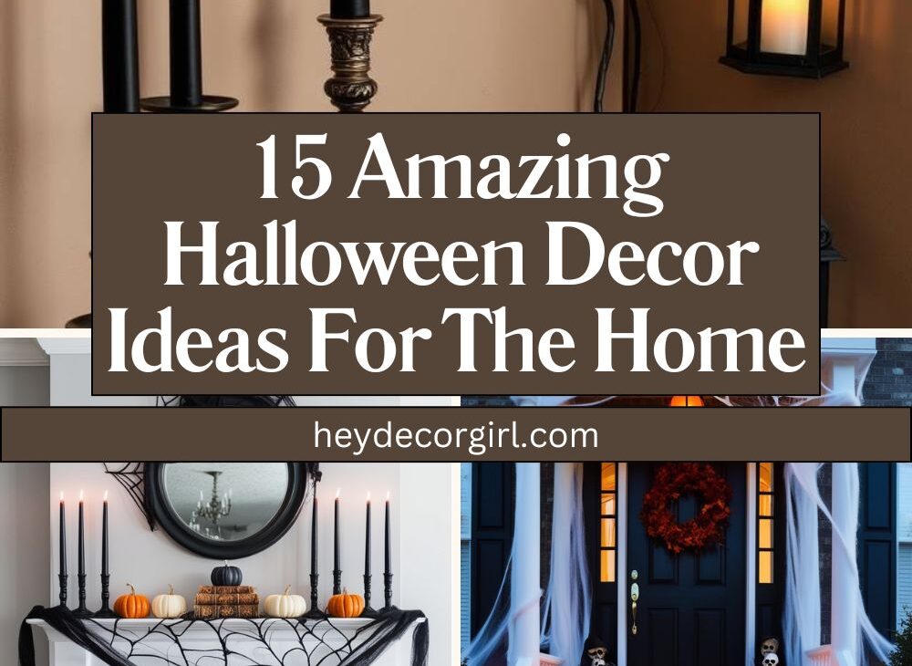 Halloween Decor​ Ideas For The Home