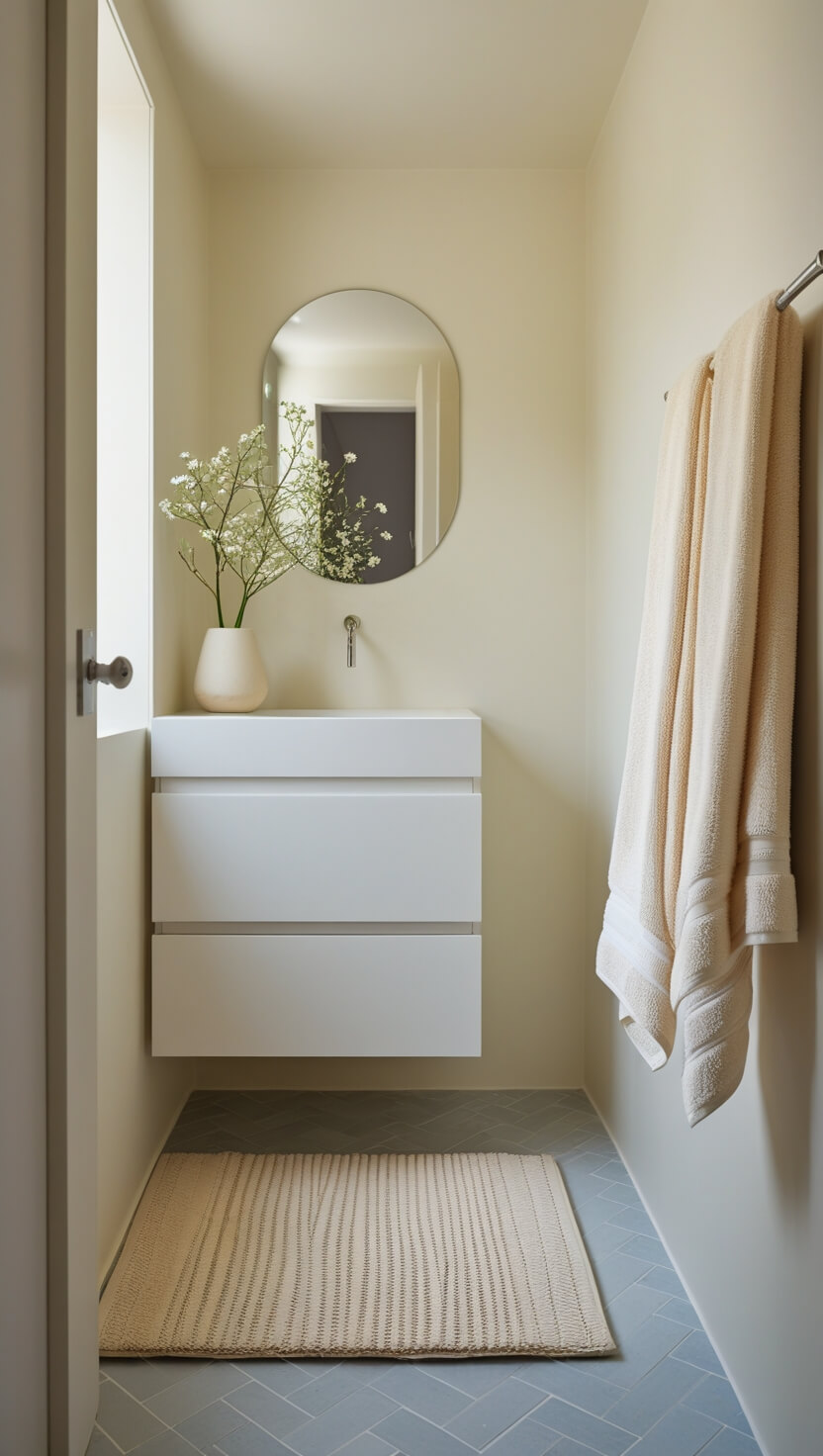 Light Colors Bathroom Decor