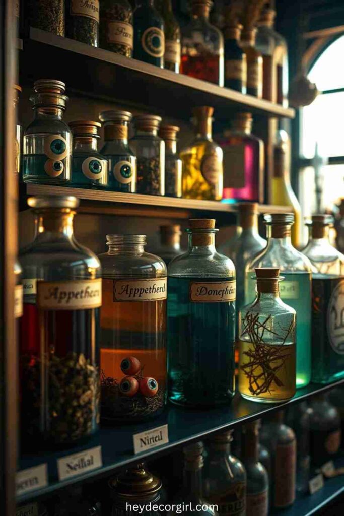 Potion Bottle Display