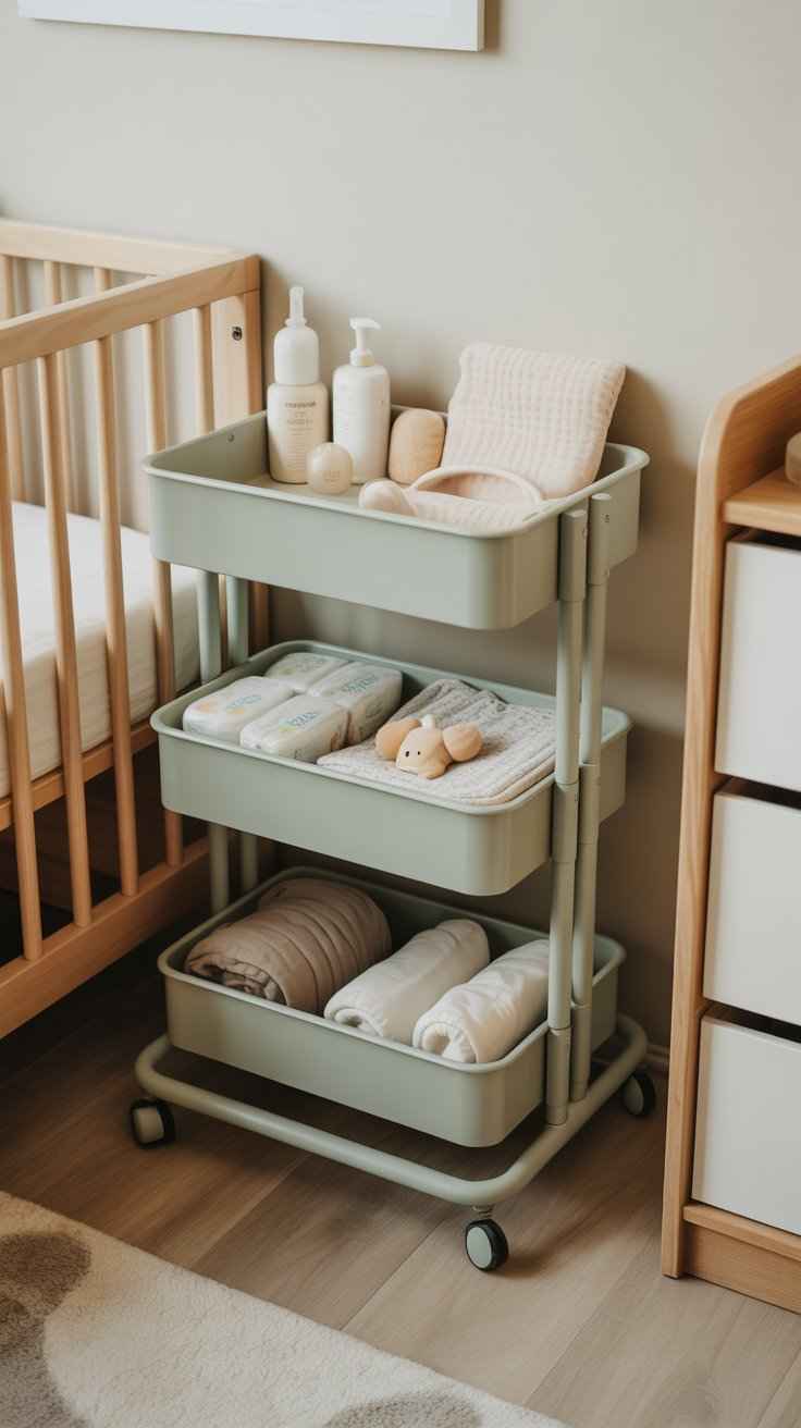 Rolling Utility Cart 