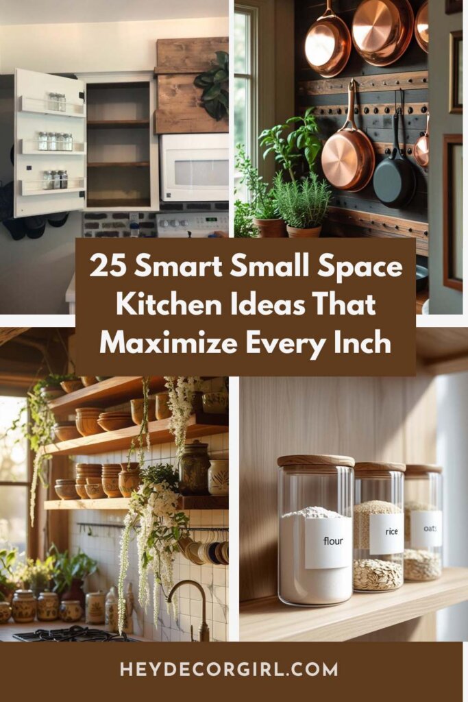 25 Smart Small Space Kitchen Ideas That Maximize Every Inch - Hey Decor ...