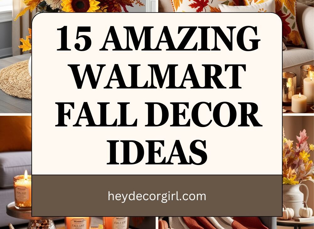 Walmart Fall Decor​​ Ideas