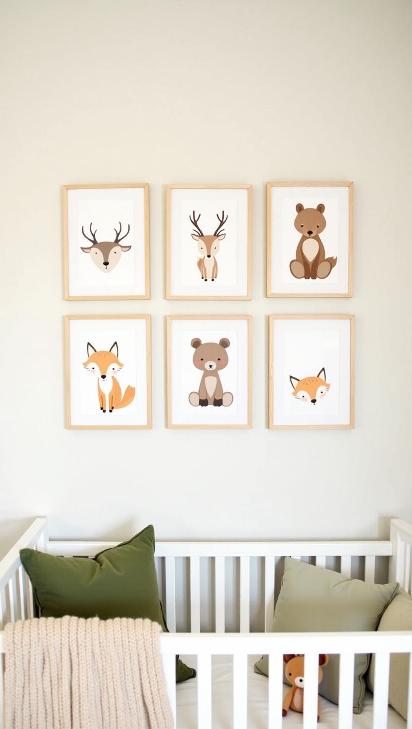 Woodland Animal Prints