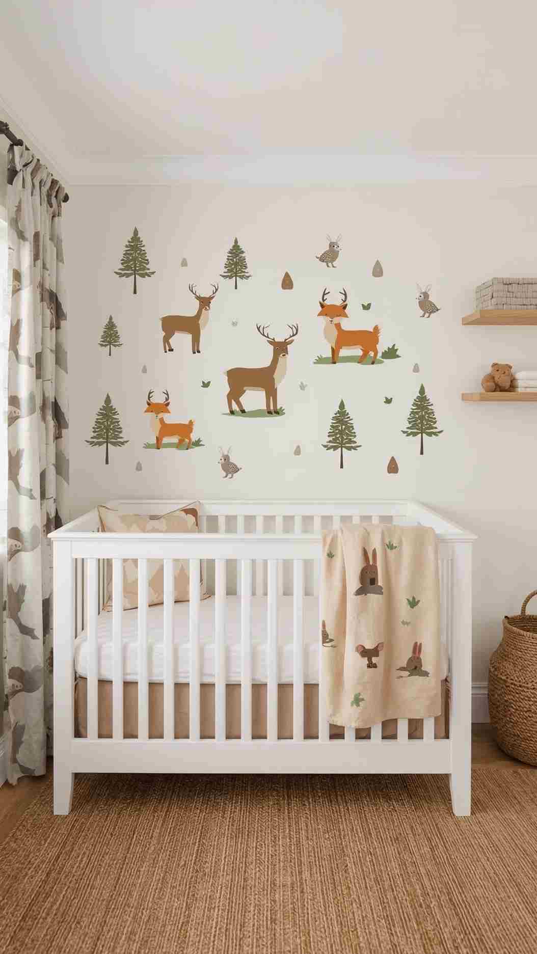 Woodland Animal Wall Decals