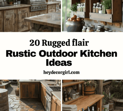 Rustic Outdoor Kitchen Ideas