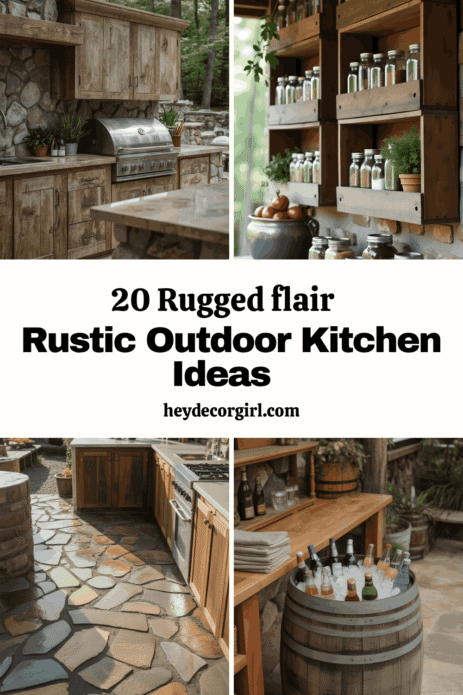 Rustic Outdoor Kitchen Ideas