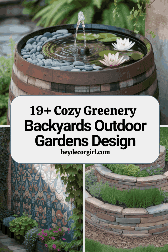 Backyards Outdoor Gardens Design