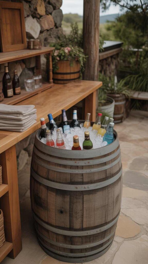 Barrel Drink Stations