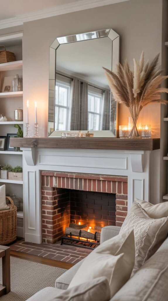 Beveled Edge Glam Farmhouse Mirrors