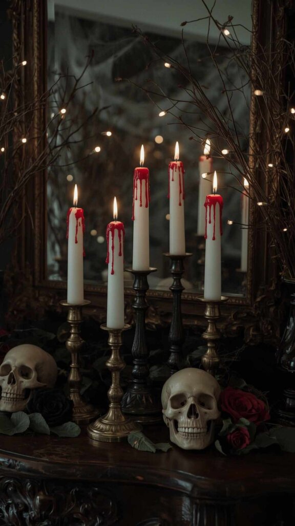 Blood-Dripping Candles