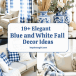 Blue and White Fall Decor Ideas