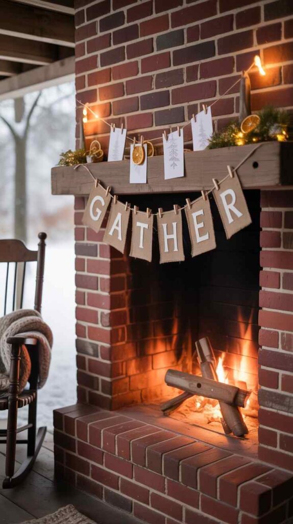 Burlap Garland or Banner