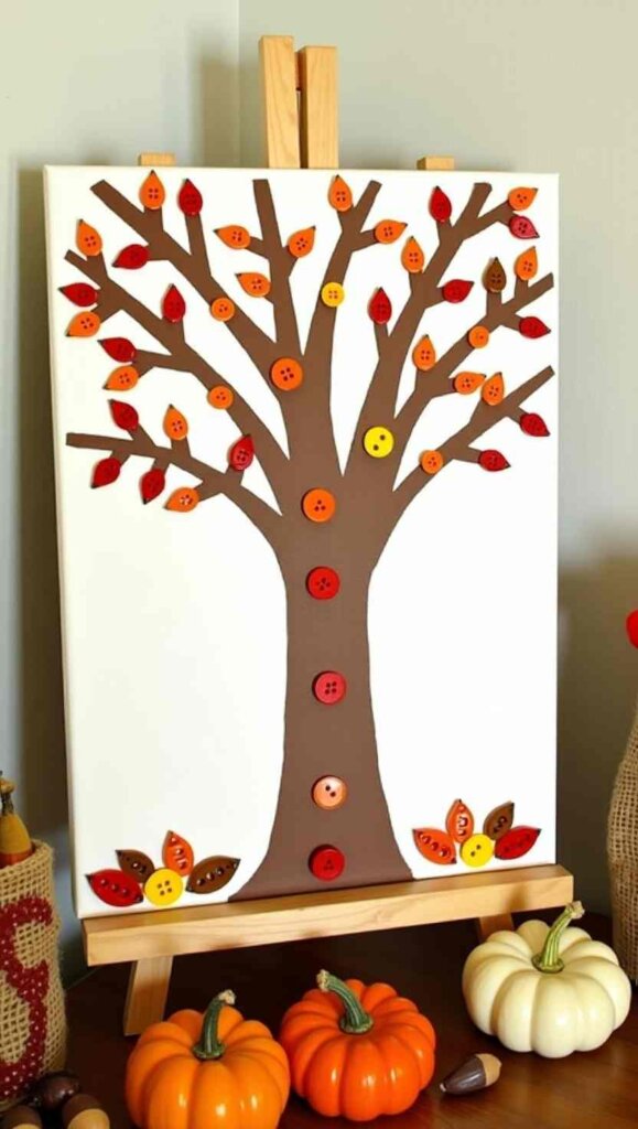 Button Tree Canvas