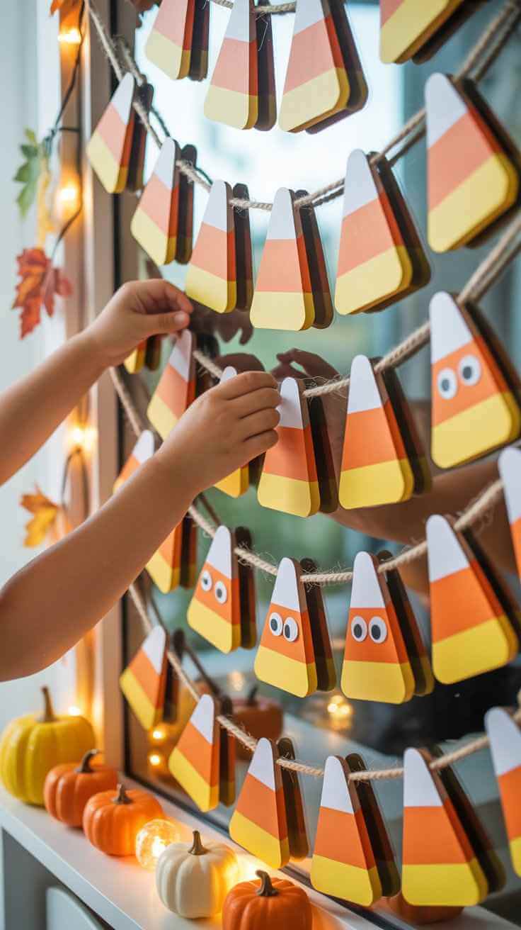 Candy Corn Garland